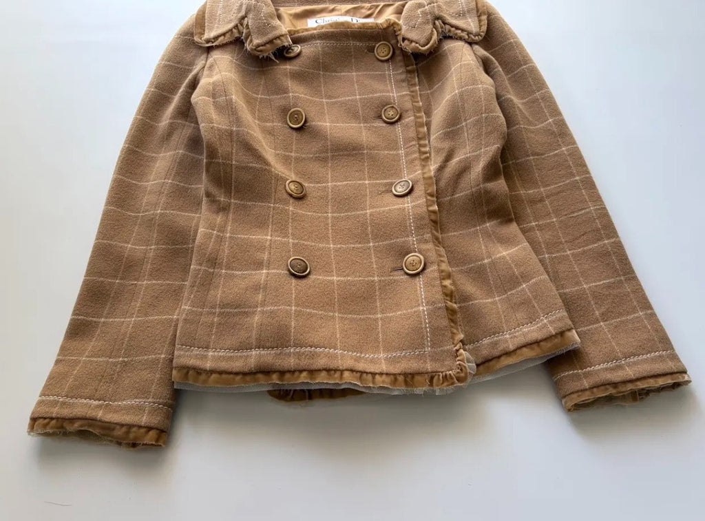 Dior Double-Breasted Wool Coat
