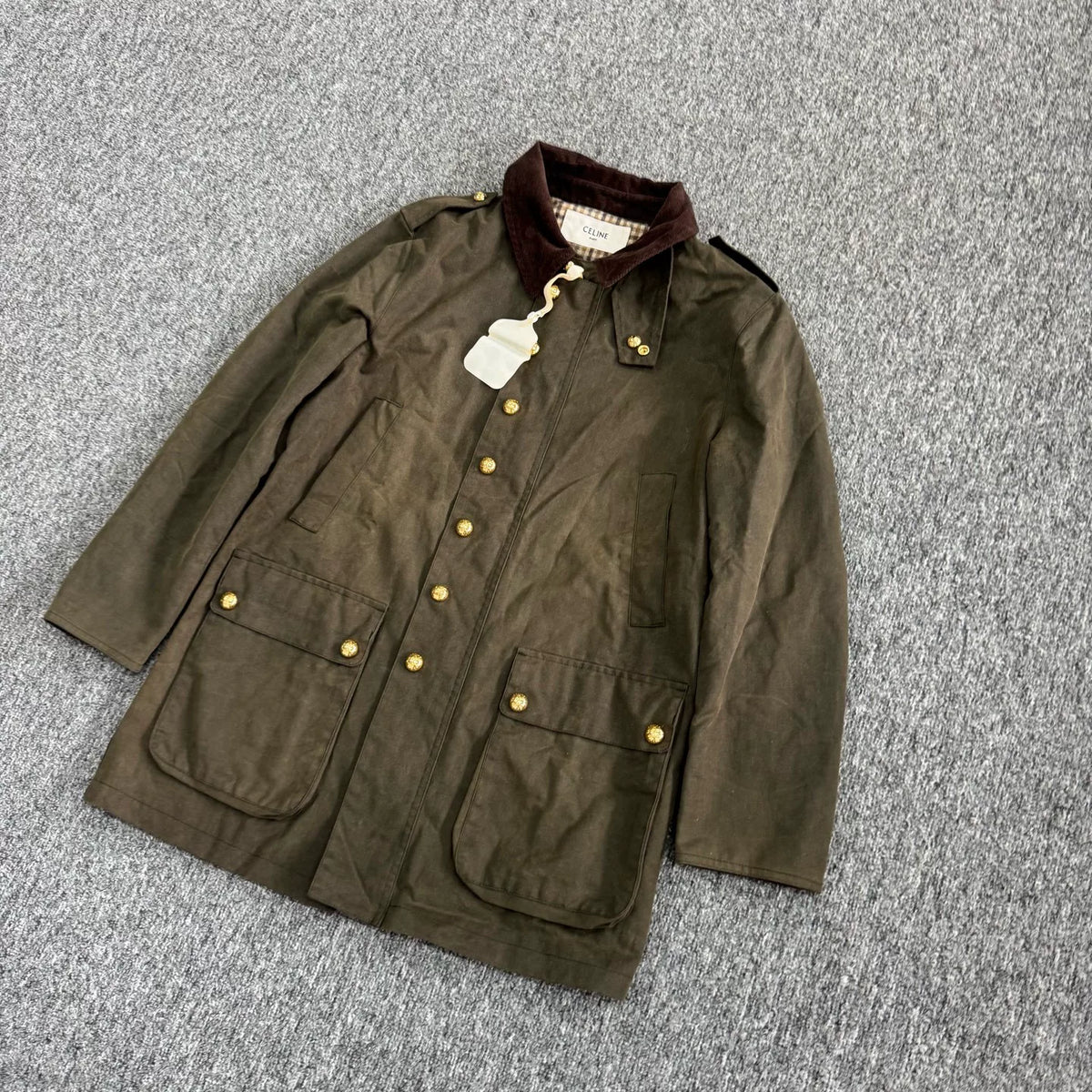 Celine Olive Jacket