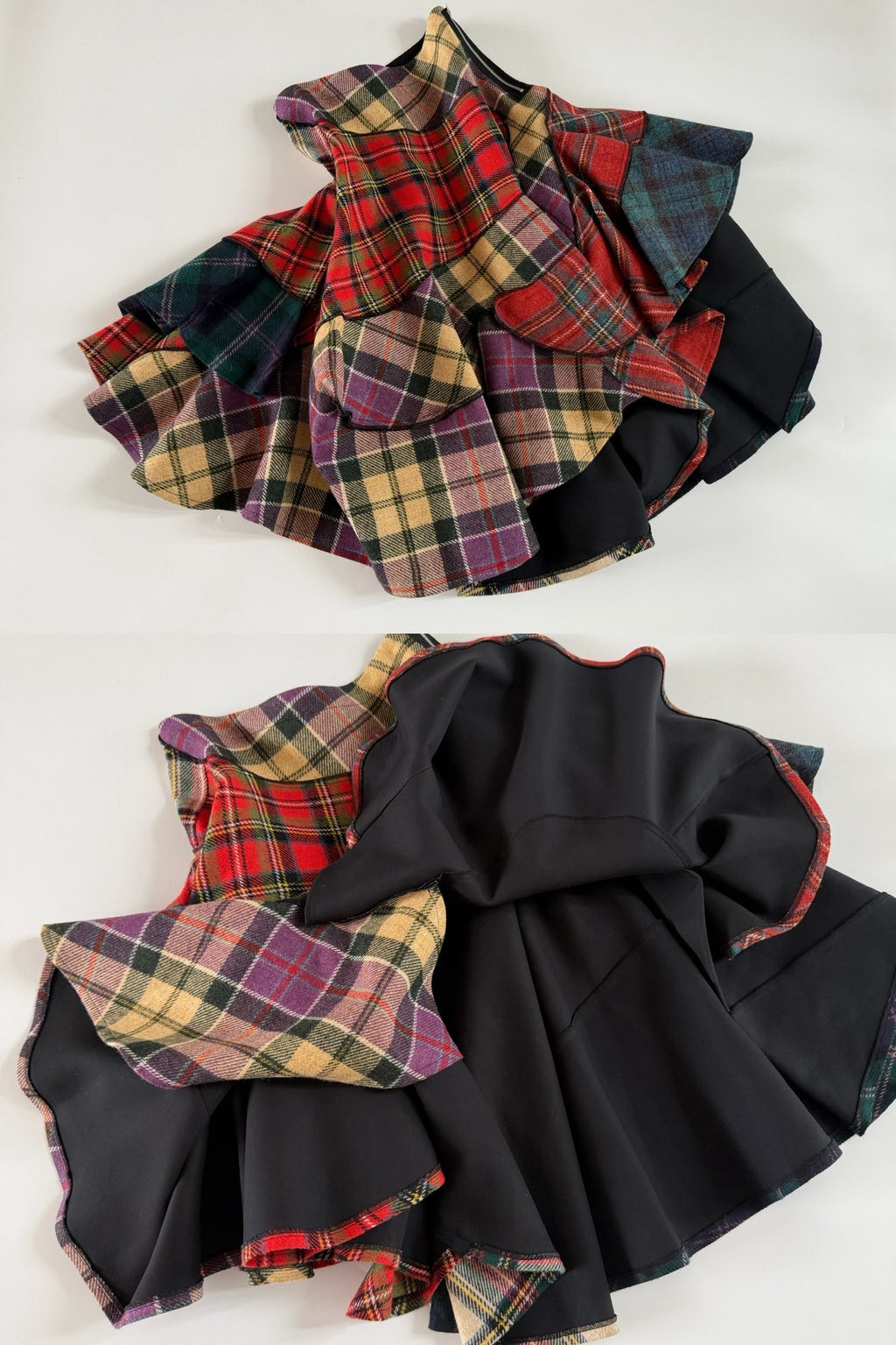 Comme Des Garcons 2017 Midi Wool Skirt