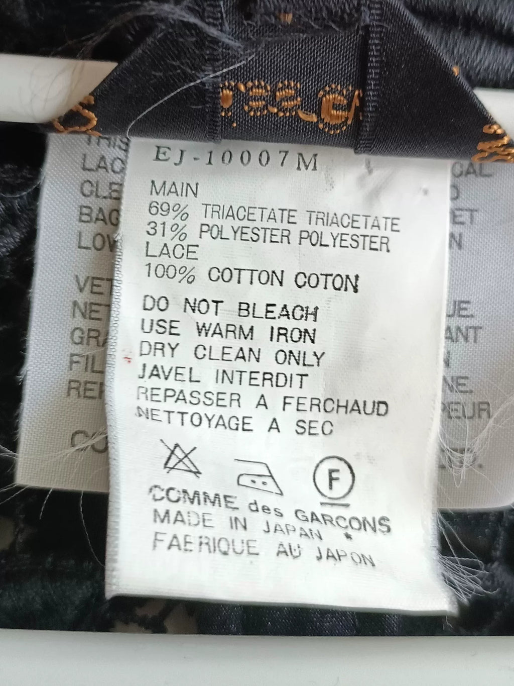 Comme Des Garcons 91SS Garçons Dress