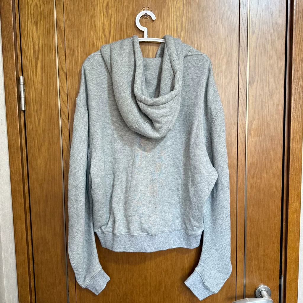 Loewe Embroidered Logo Zip-Up Hooded Sweater