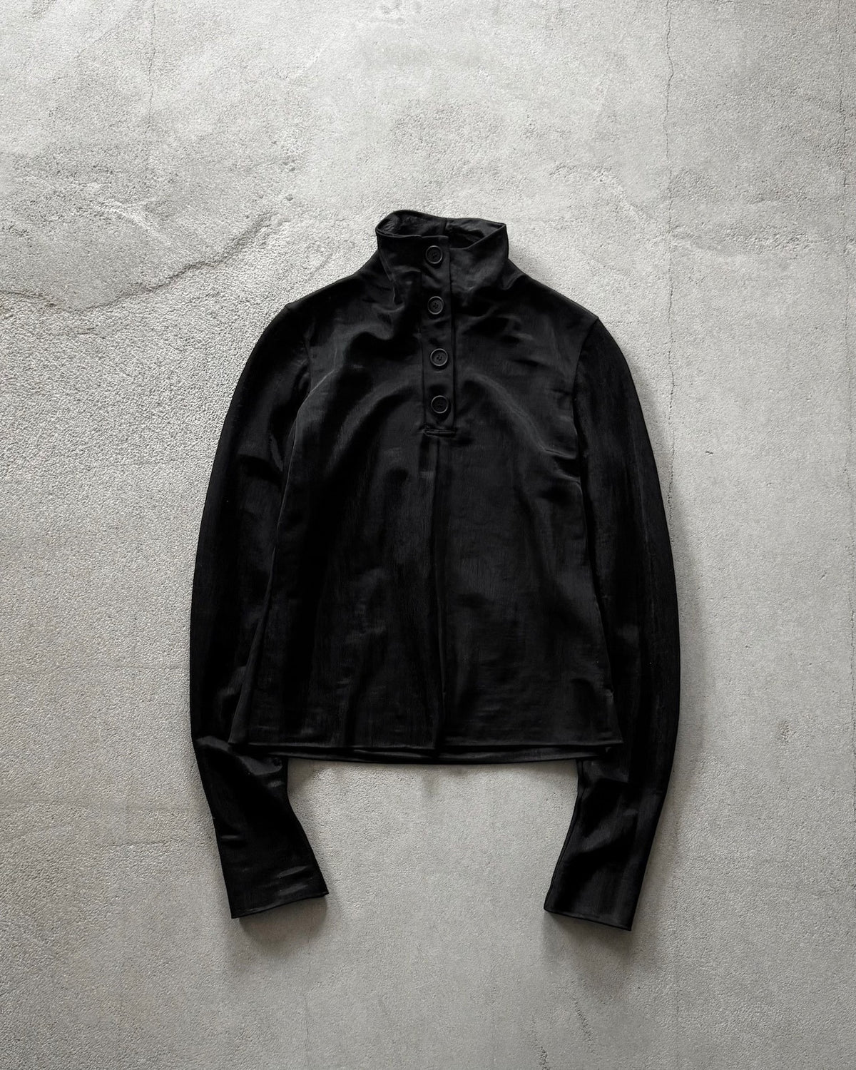 Helmut Lang SS93 Turtleneck Nylon Shirt
