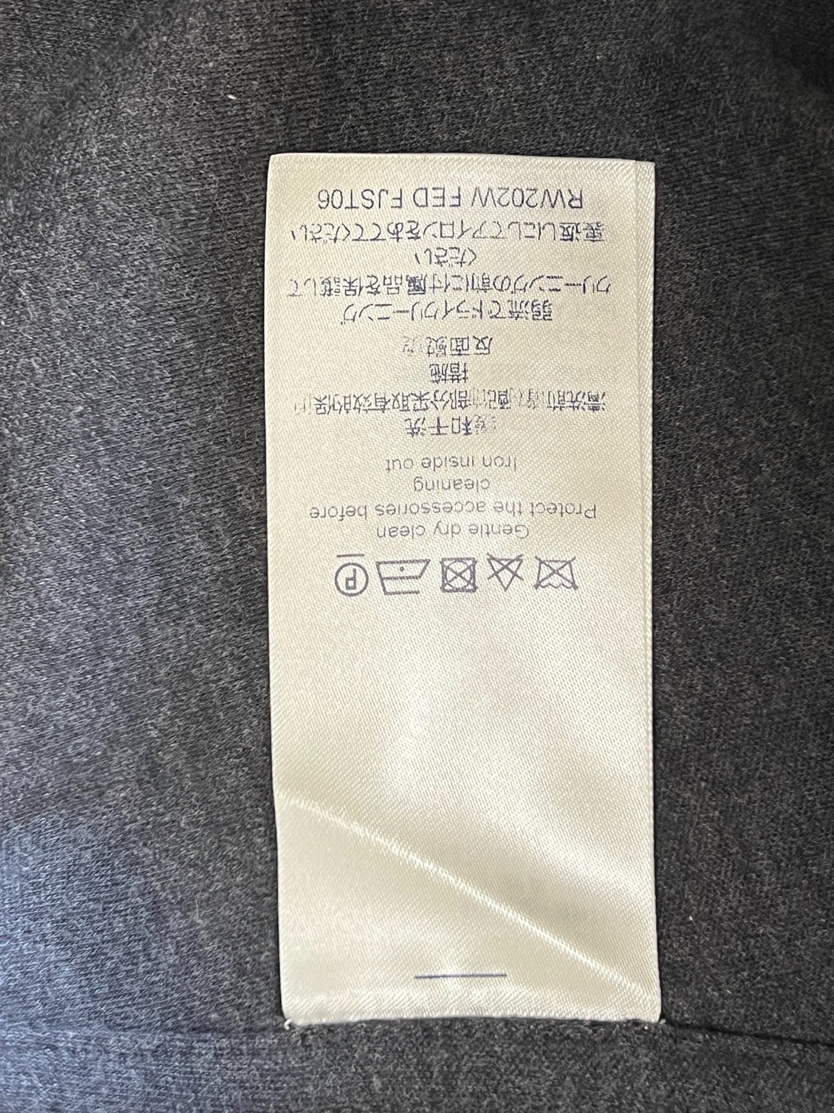Louis Vuitton LV sleeveless hooded sweatshirt gray