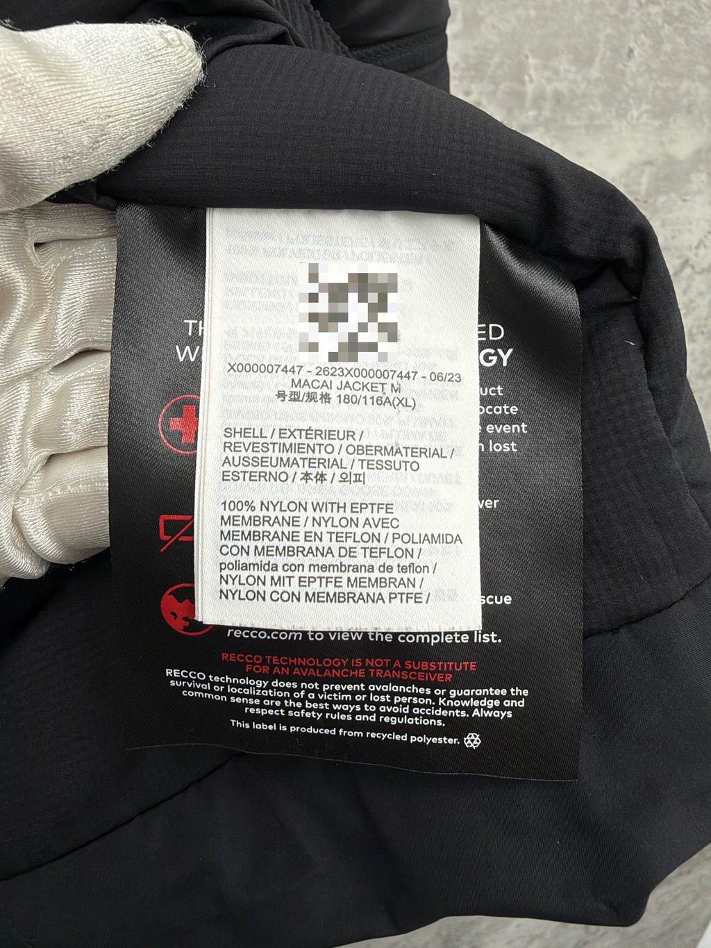 Arc'teryx MACAI GTX Down Jacket