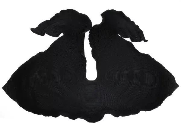 Issey Miyake Vintage Black Pleated Top