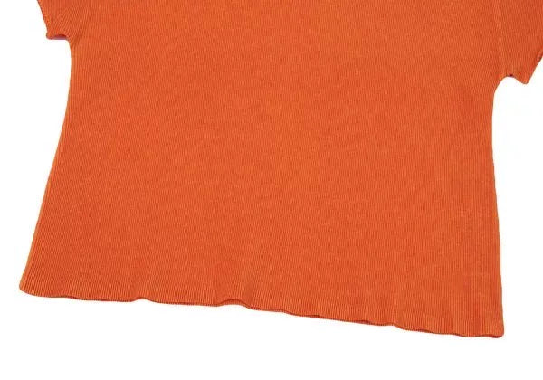 Issey Miyake Vintage Orange Pleated Top