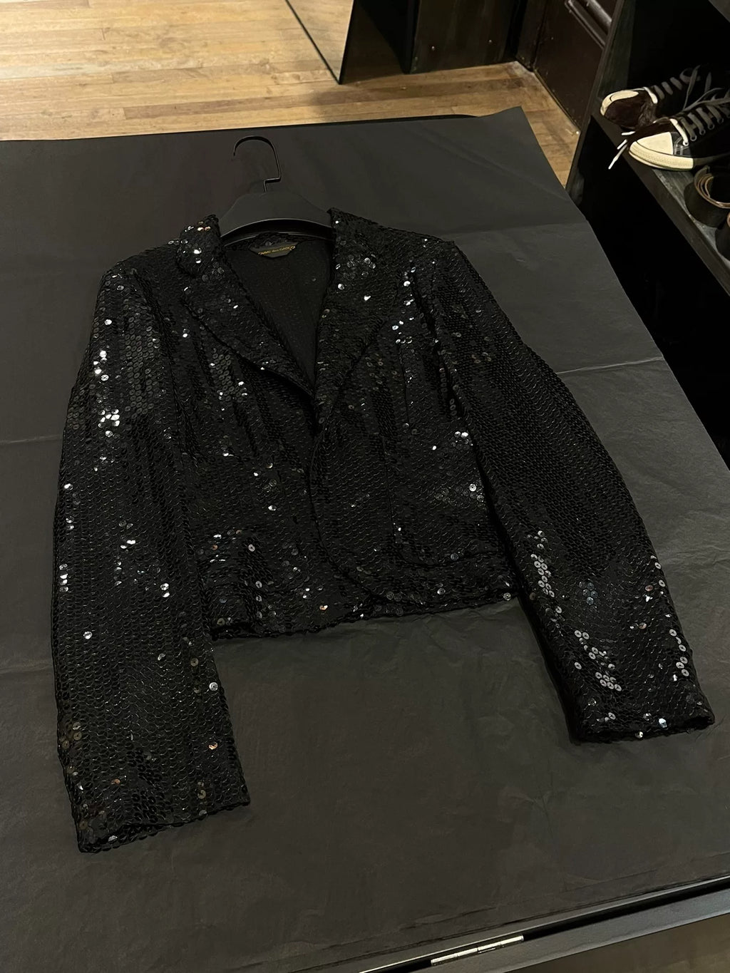 Comme des Garçons Homme Plus Sequined Suit Jacket