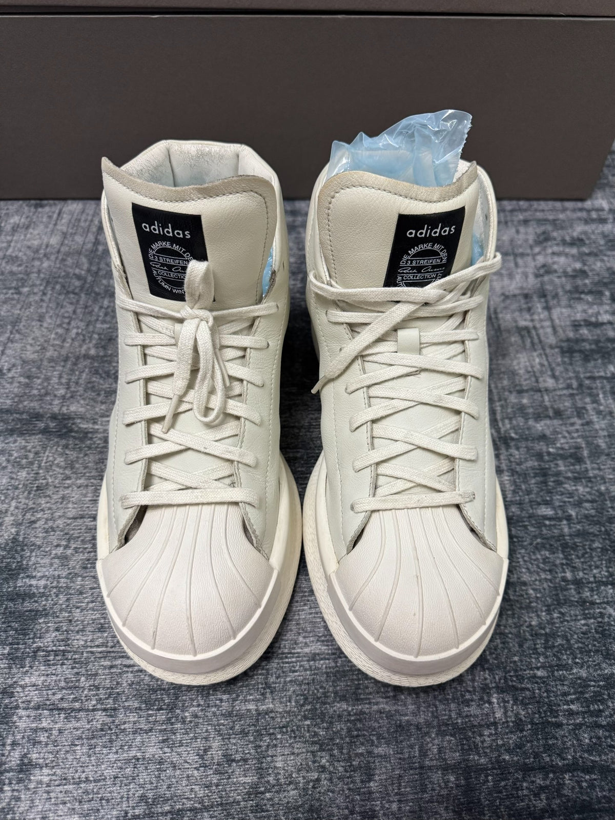 Rick Owens Leather Sneakers