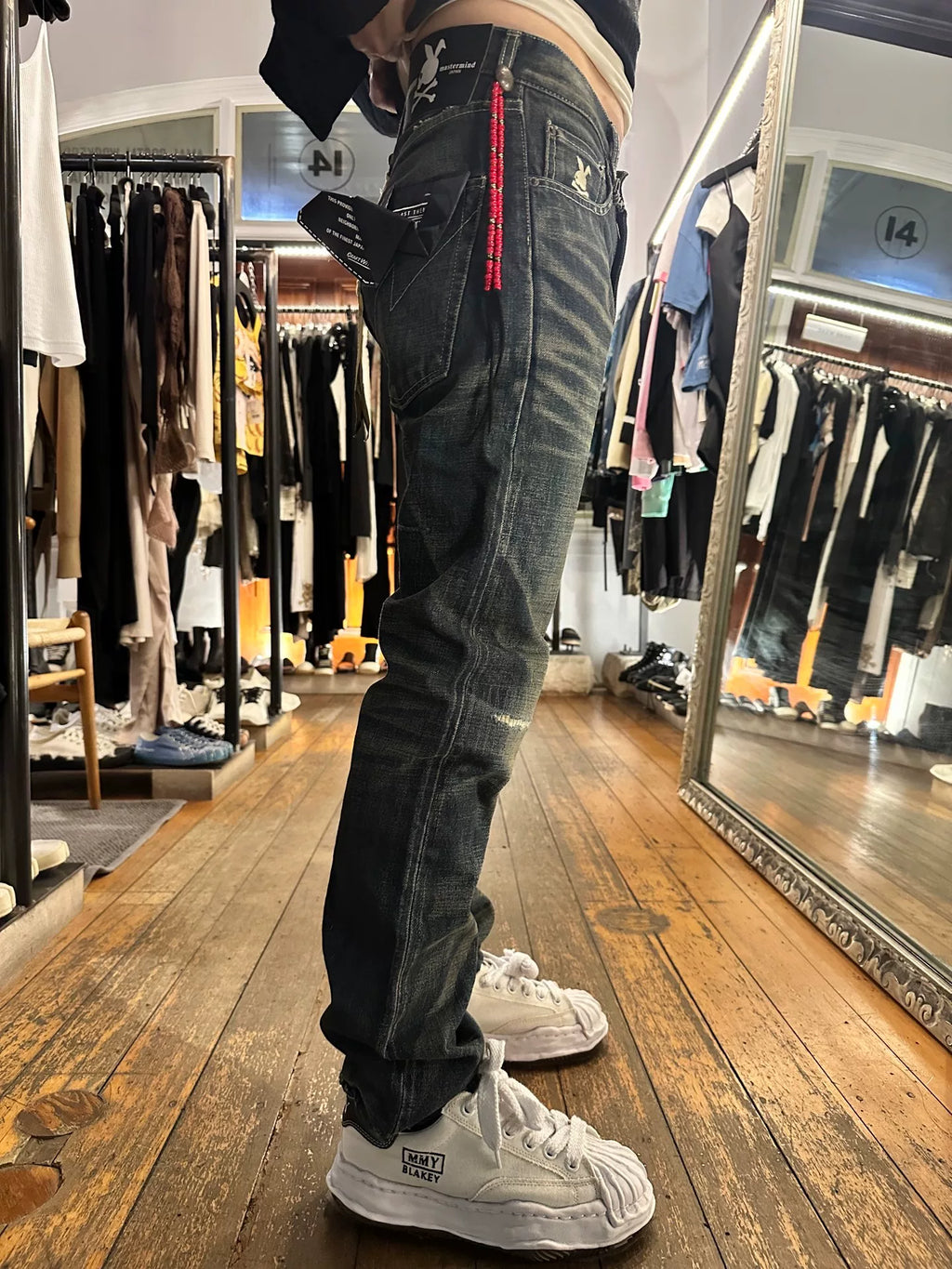 mastermind Japan × NEIGHBORHOOD 2012 Dp-Mid Blue Denim Jeans