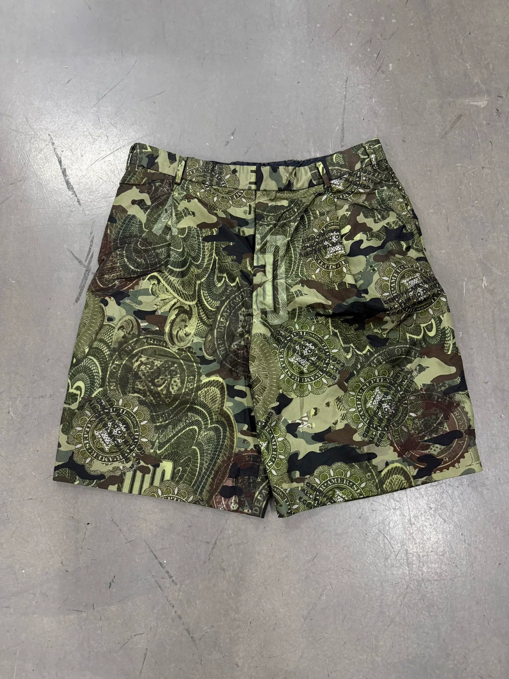 Givenchy Camo Print Shorts