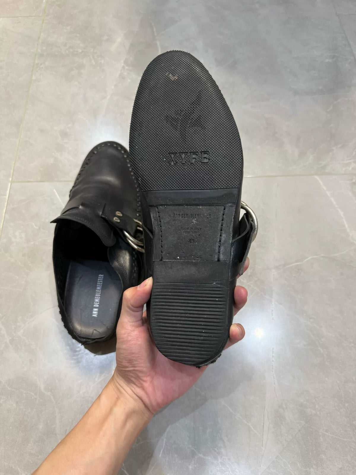 Ann Demeulemeester SS06 Buckle Loafers