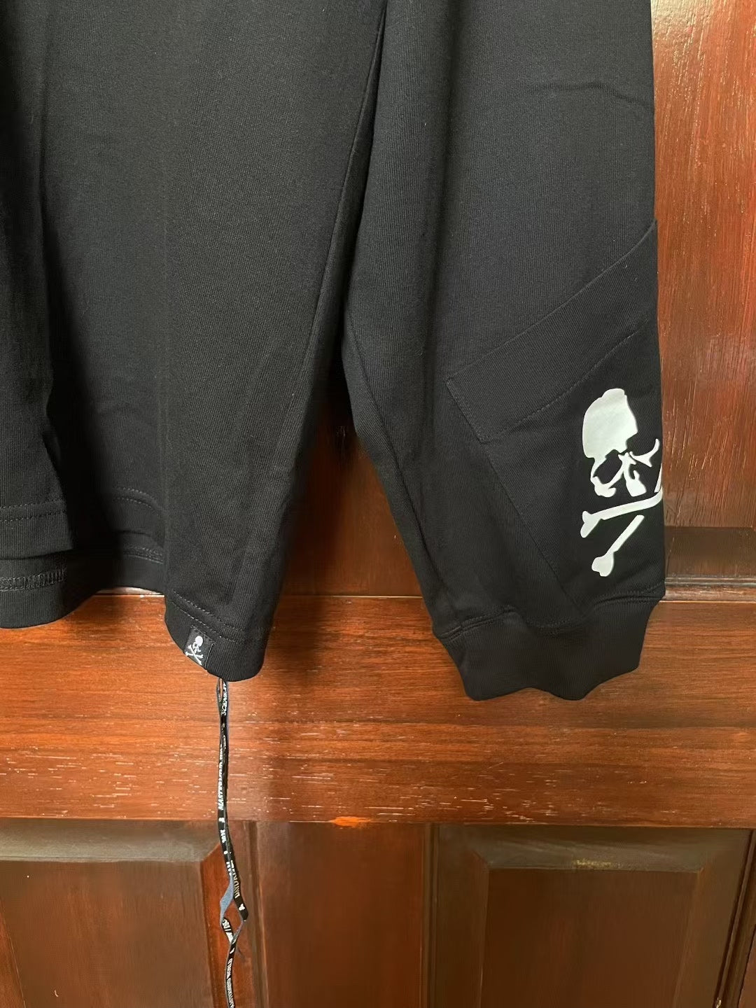 Mastermind World FW25 DAYDREAM Black Multi Pocket Cotton Long Sleeve Tee