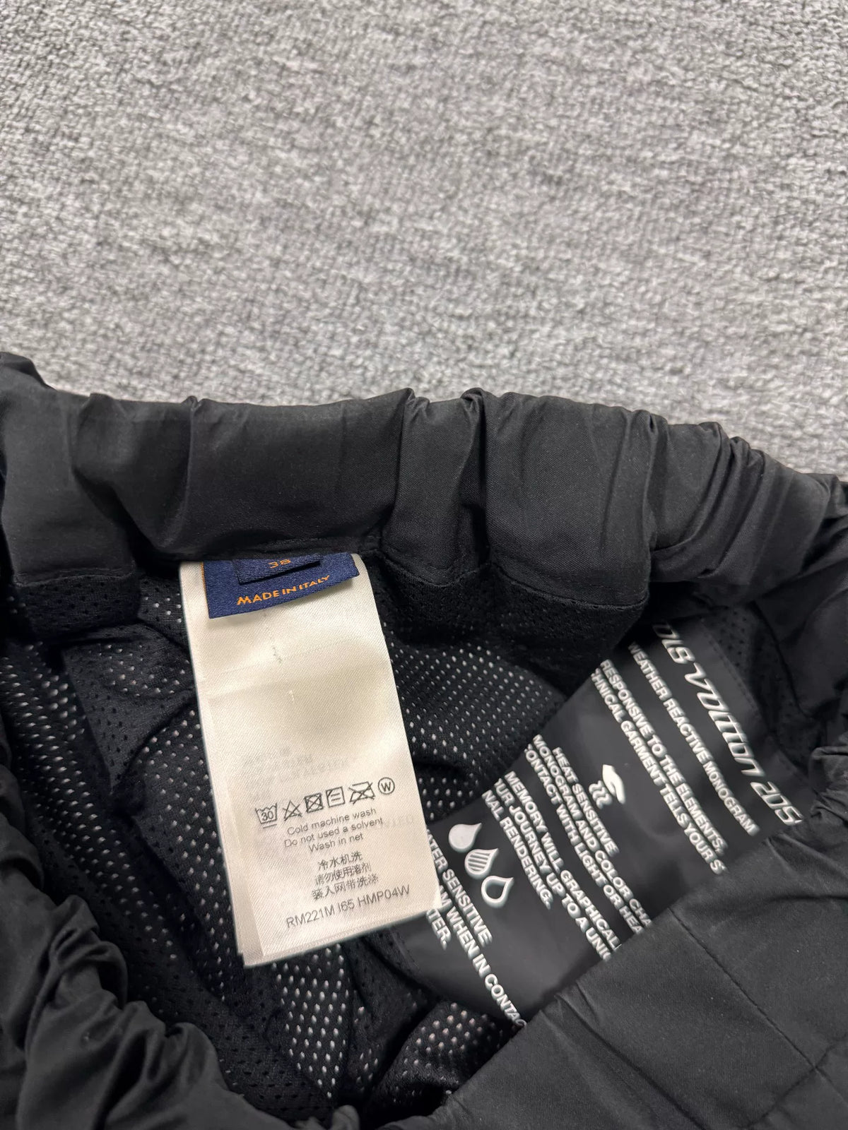 Louis Vuitton Patchwork Heat-Sensitive Monogram Logo Pants