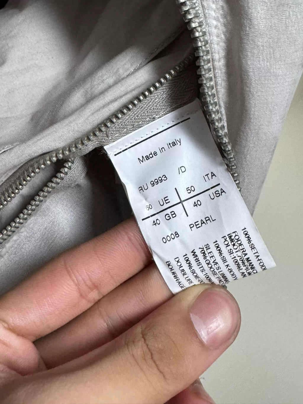 Rick Owens Asymmetric Placket Down Suede Coat