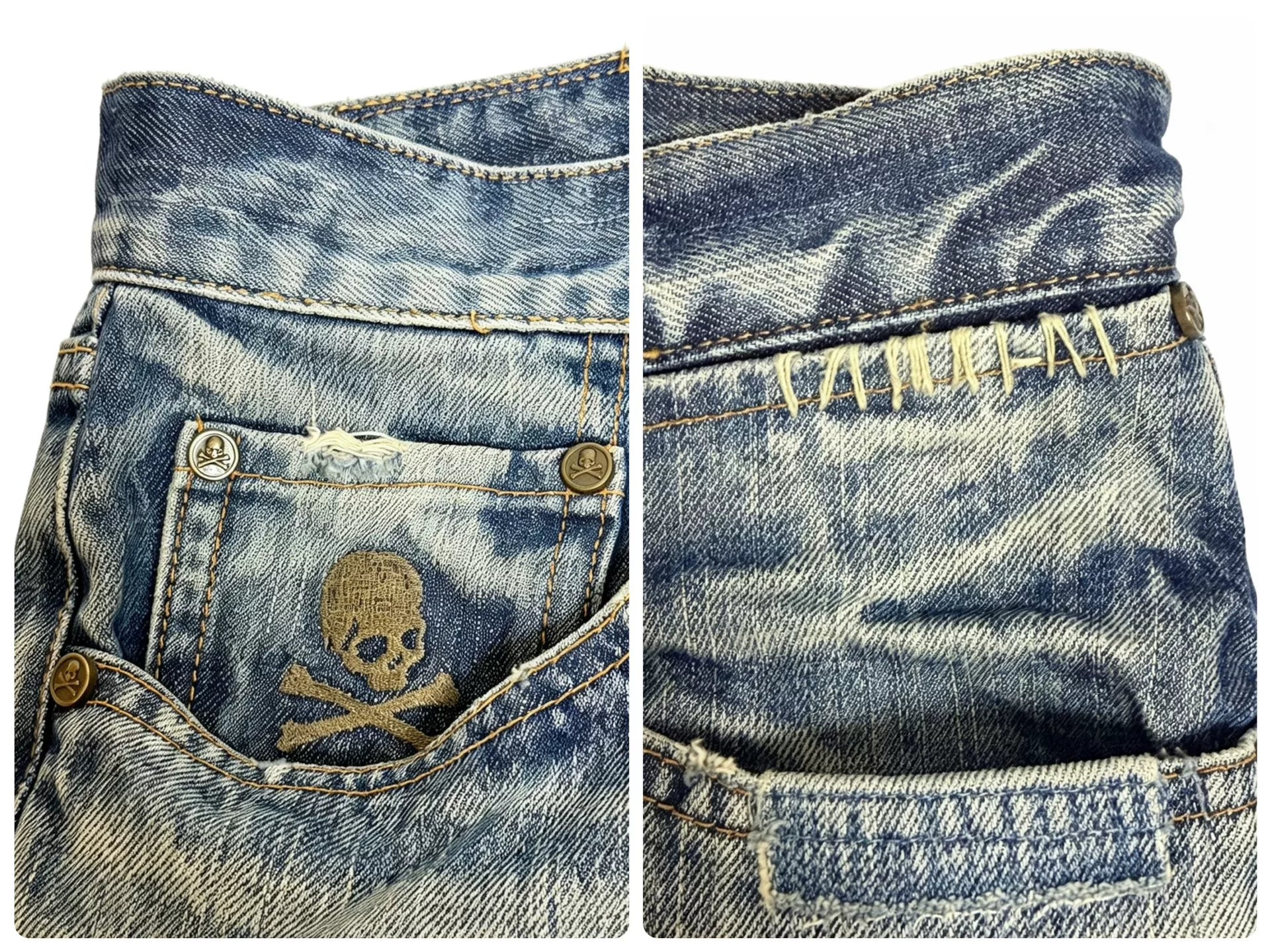 Mastermind Japan 12AW Mainline Blue 505 Jeans