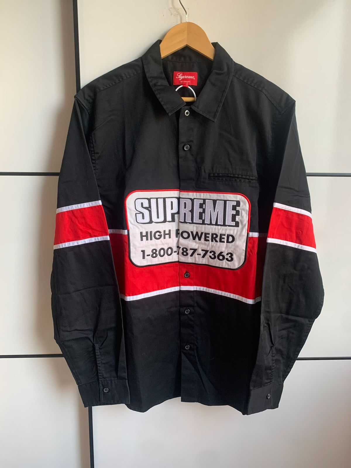 Supreme FW19 HIGH POWERED WORK Shirt