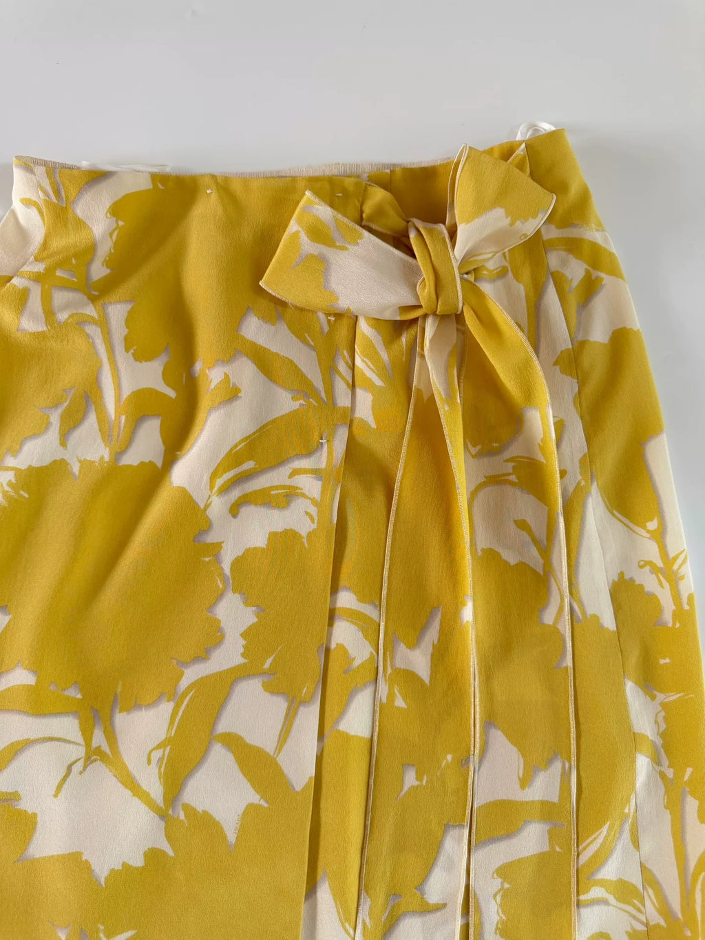 Prada Midi Silk Skirt