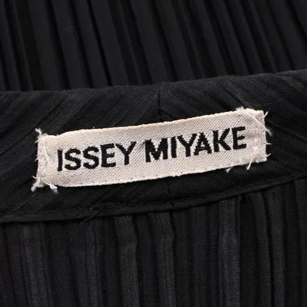 Issey Miyake 1990s Tuxedo Collar Pleated Jacket