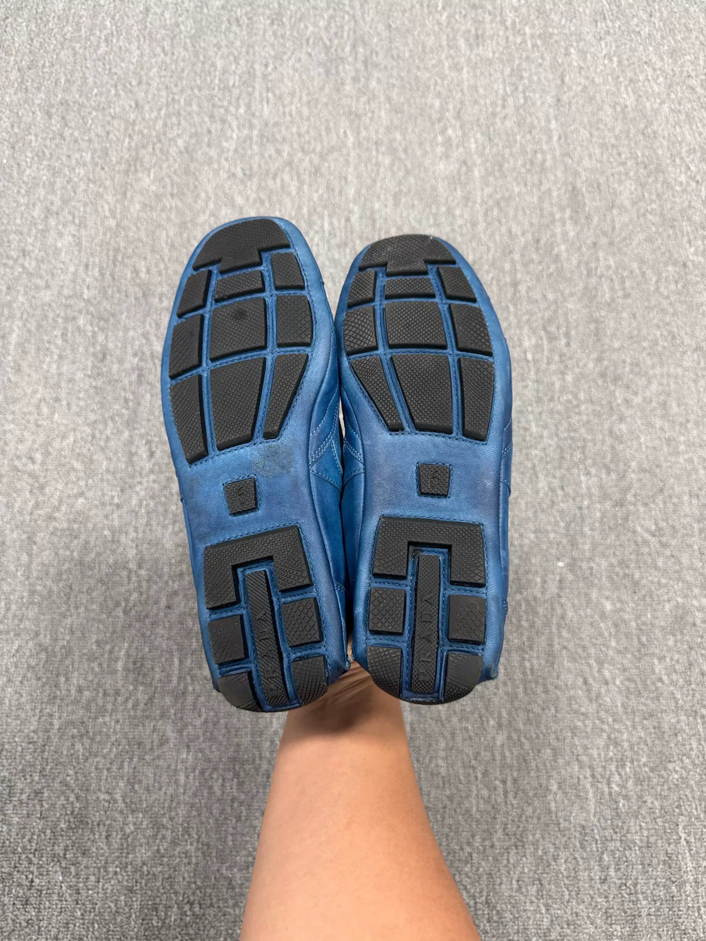 Prada Sky Blue German Army Trainers