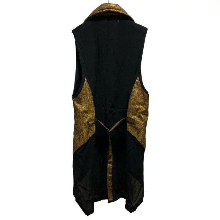 Ann Demeulemeester Black Gold Long Vest