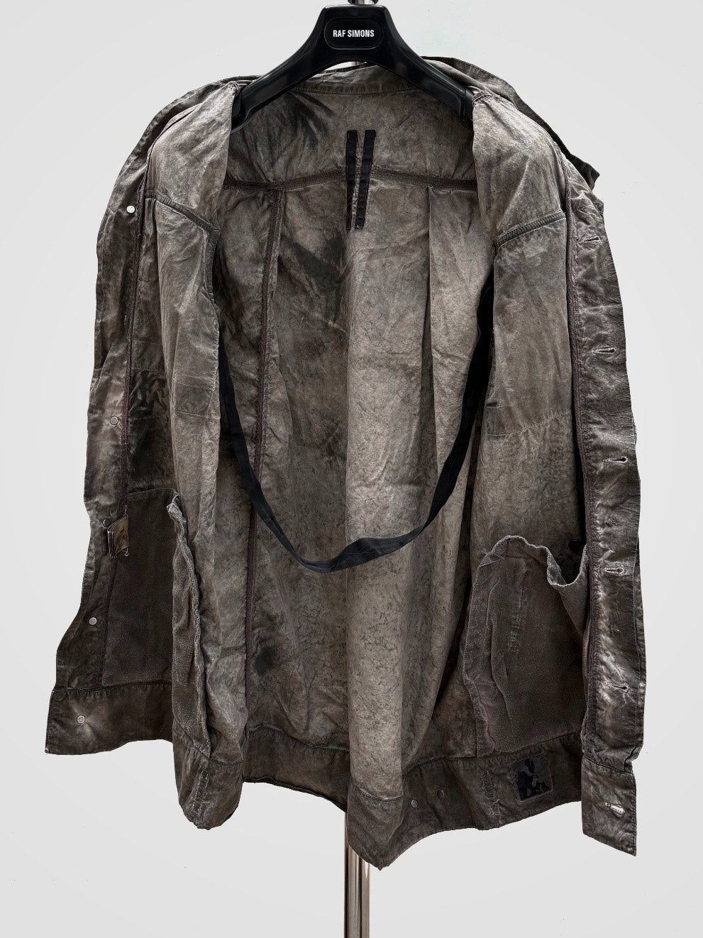 Rick Owens Early Dirty-Dye Distressed Vest