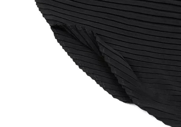 Issey Miyake Vintage Black Disc Pleated Top
