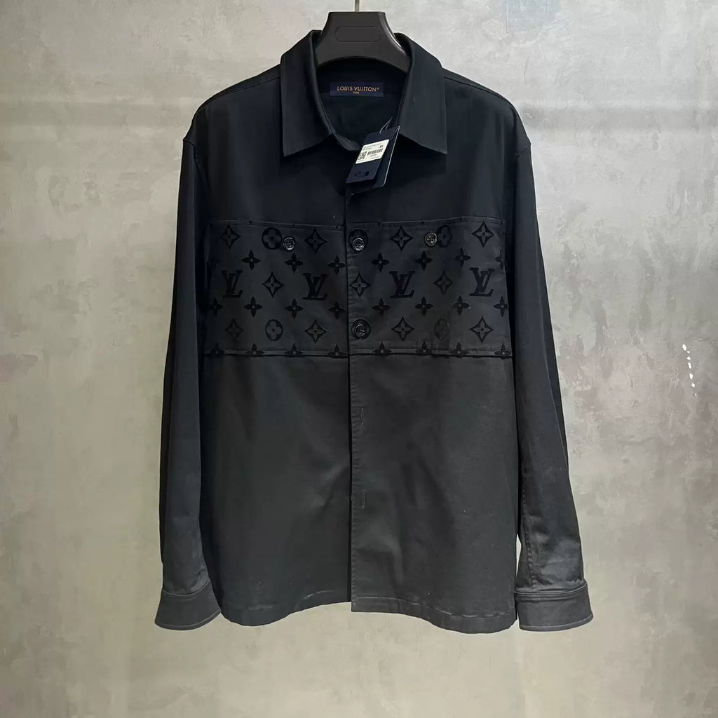 Louis Vuitton Black Casual Long Sleeve Shirt
