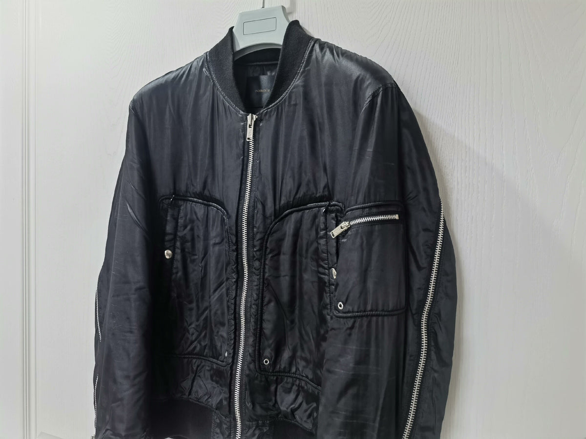 undercover 14aw back zipper jacket