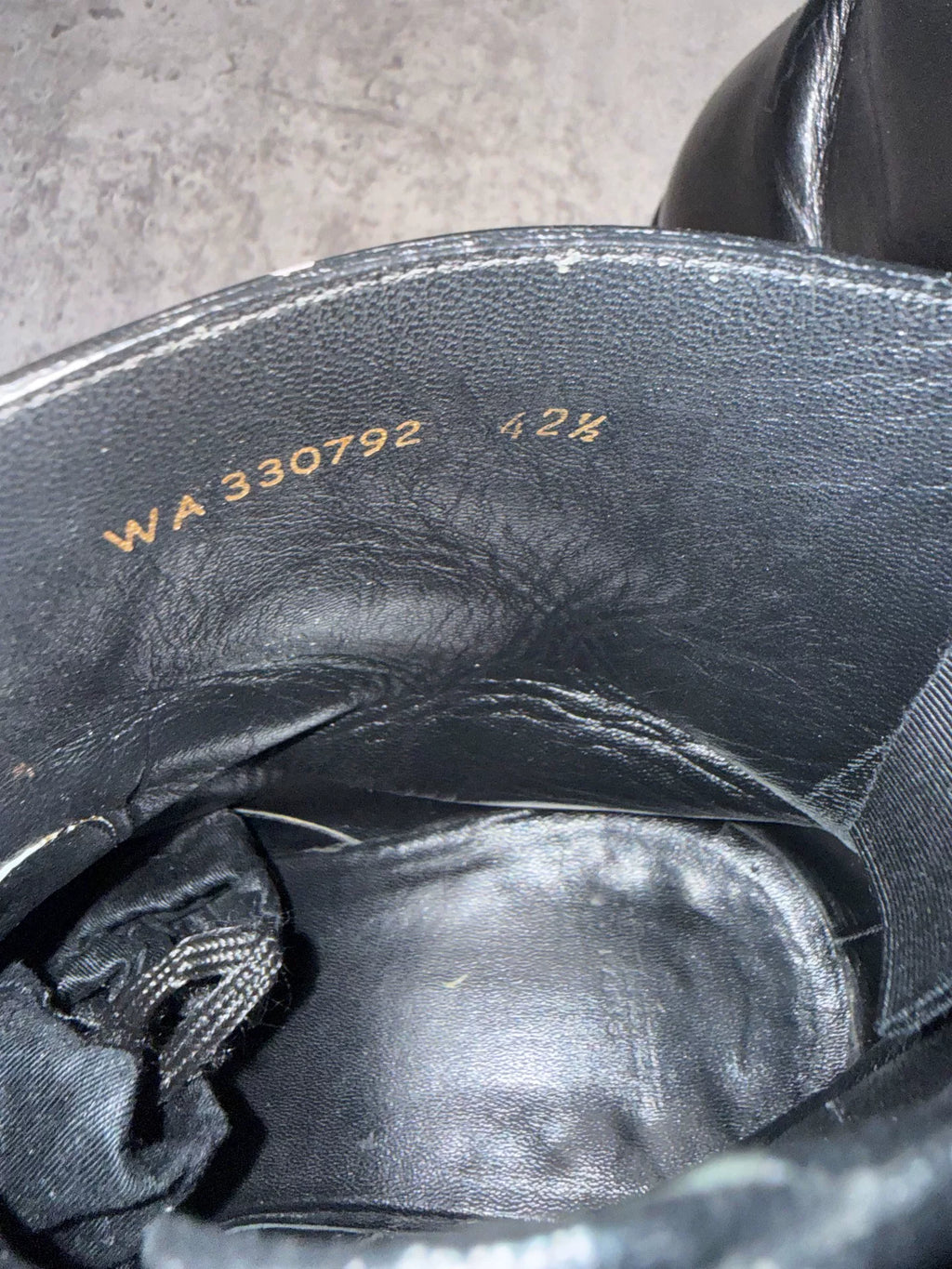 Saint Laurent Paris 13AW Black Leather Side Zip Chelsea Boots by Hedi Slimane