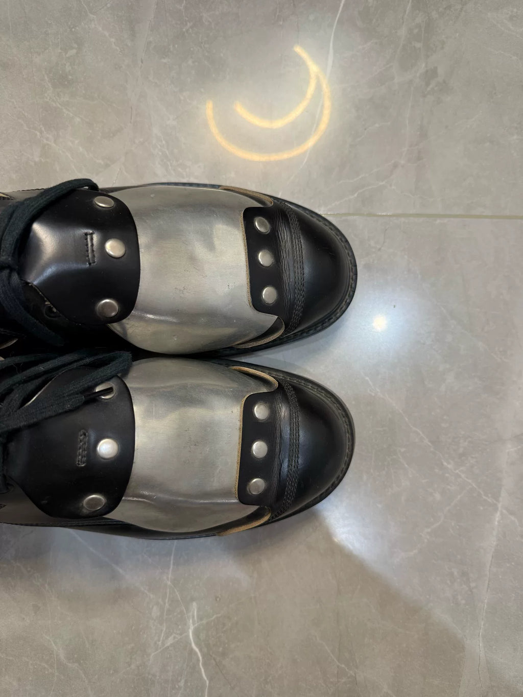 Comme Des Garçons SS20 Homme Plus Iron-Stud Derby Shoes