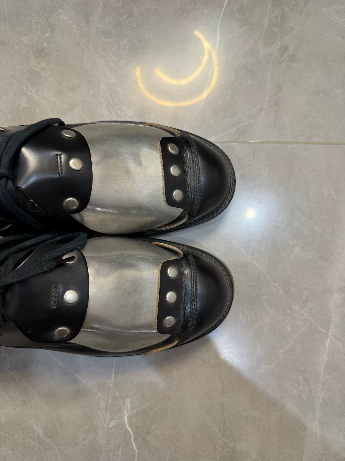 Comme Des Garçons SS20 Homme Plus Iron-Stud Derby Shoes