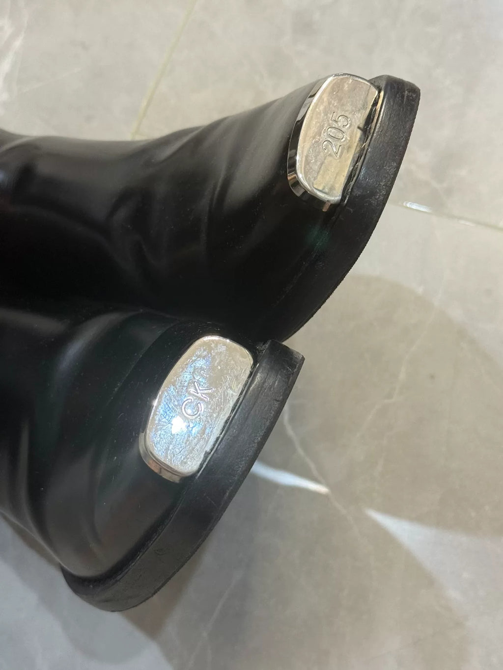 Raf Simons SS06 Patent Leather Chelsea Boots