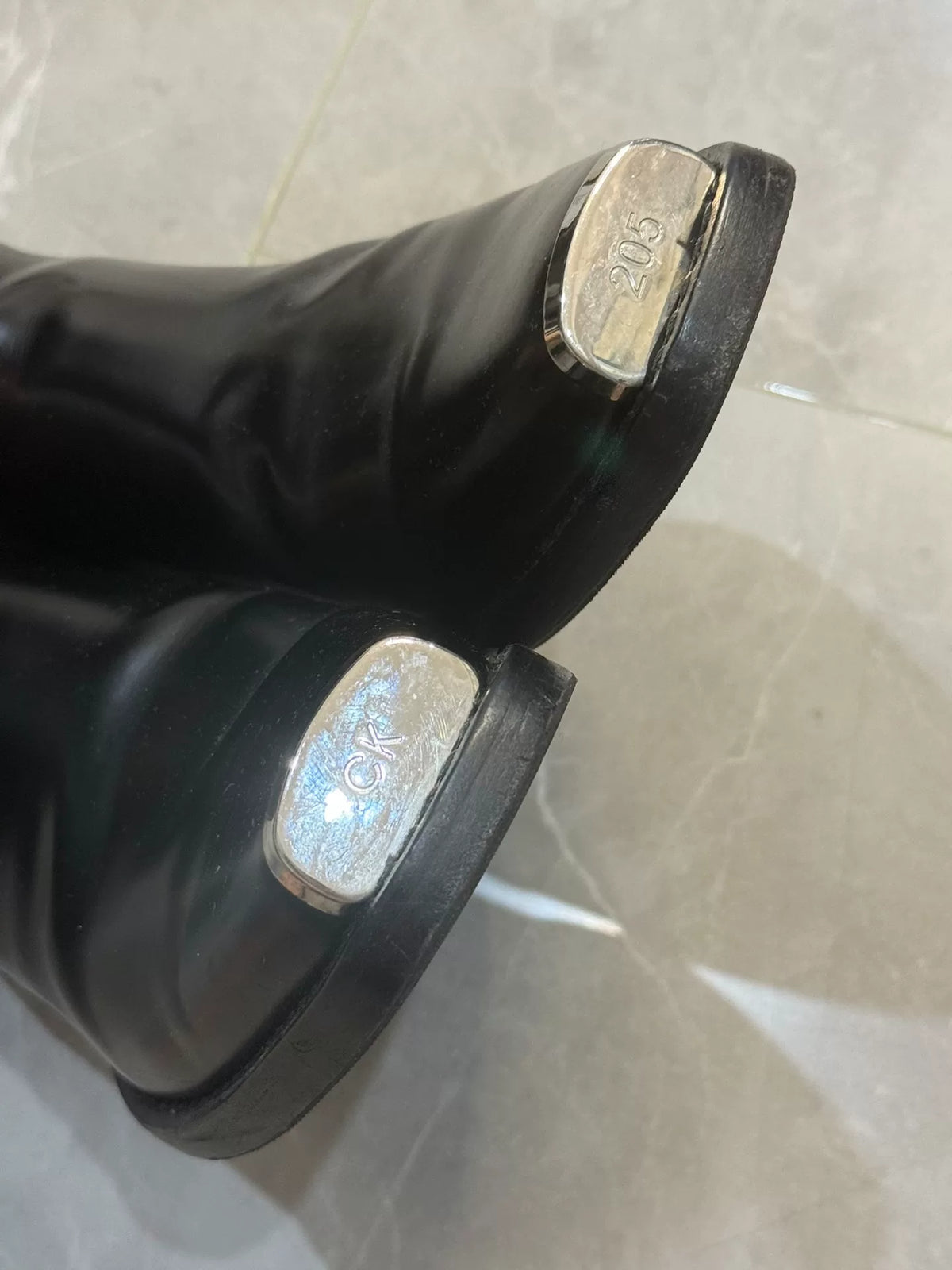 Raf Simons SS06 Patent Leather Chelsea Boots
