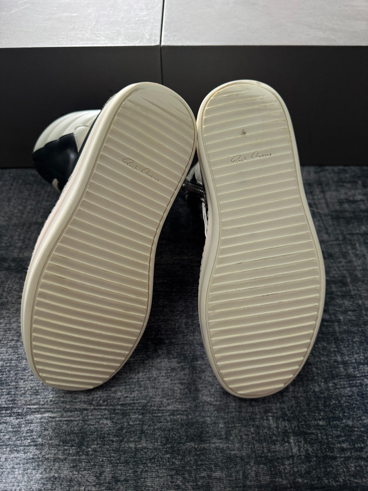 Rick Owens Inverted-Triangle Sneakers