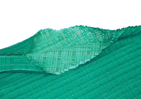 Issey Miyake Vintage Green Pleated Top