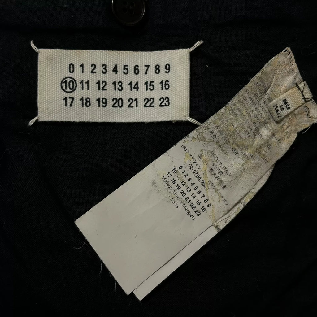 Maison Martin Margiela | 2014 Wool and Leather Zip-Up Jacket
