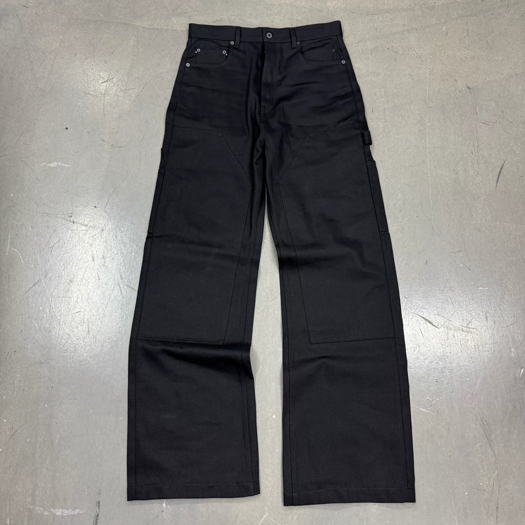 RICK OWENS DRKSHDW 25ss 12oz Double-Knee Pants