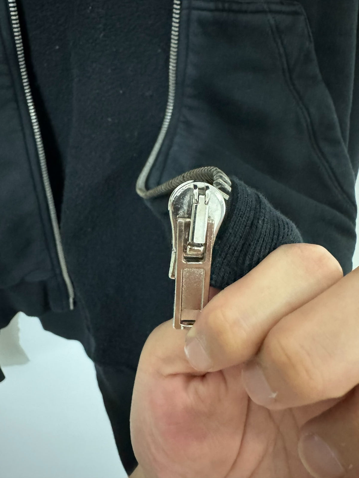 Rick Owens DRKSHDW: Black Temple Mountain Hoodie