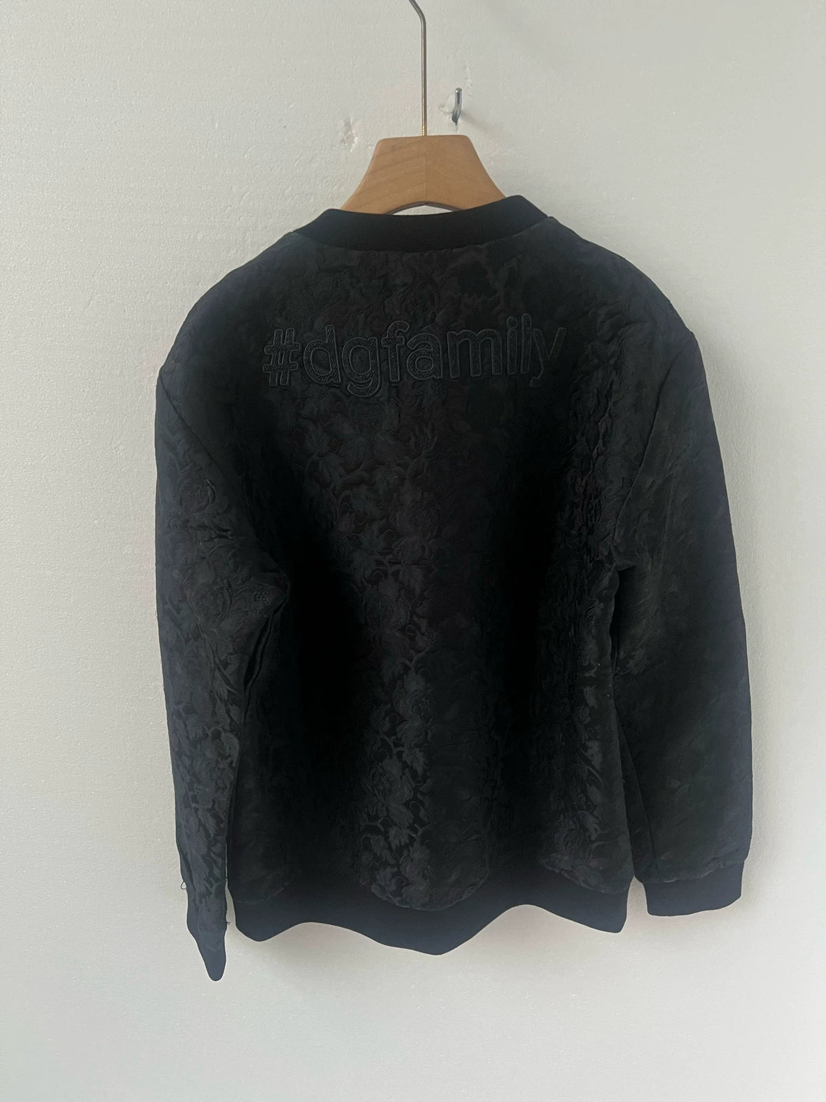 Dolce Gabbana Rare Embroidered Openwork Runway Sweater