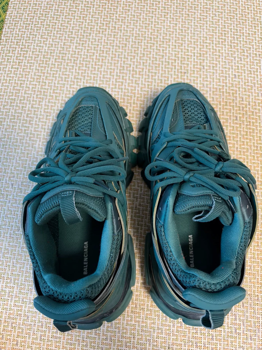 Balenciaga Track Dark Green Sneakers