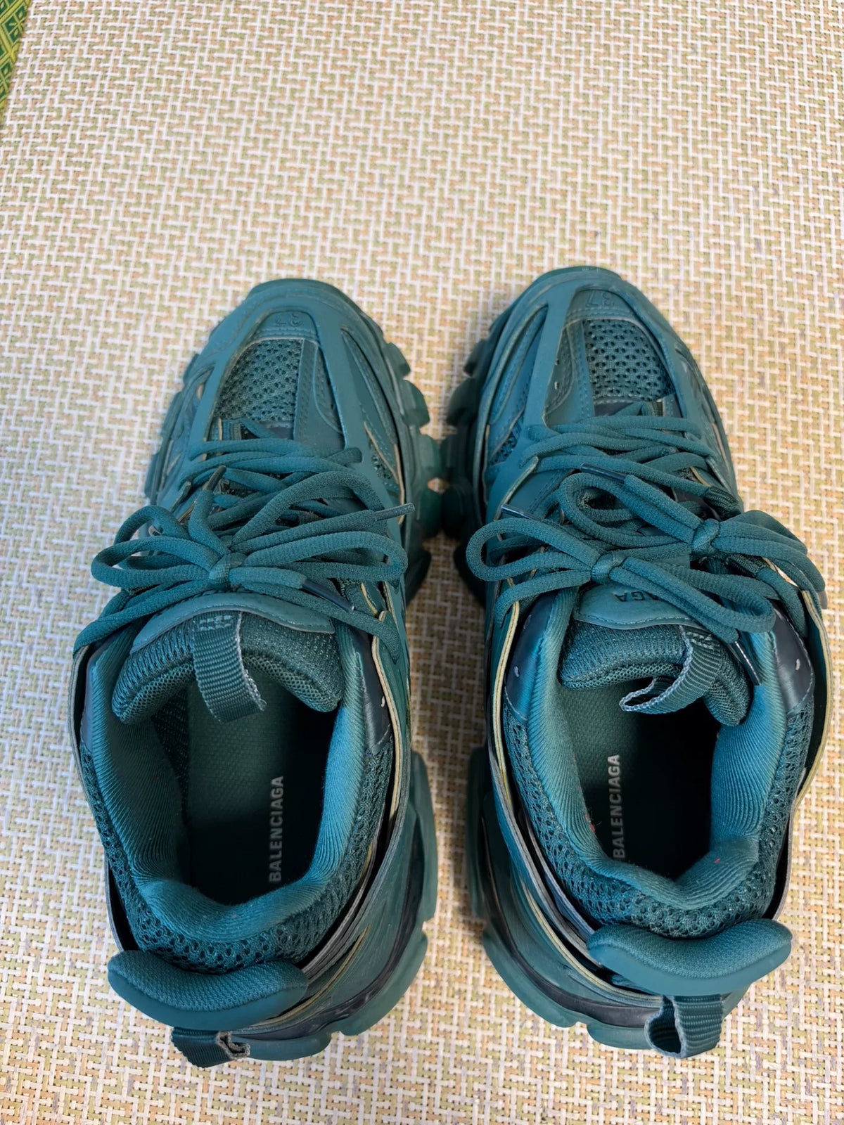 Balenciaga Track Dark Green Sneakers
