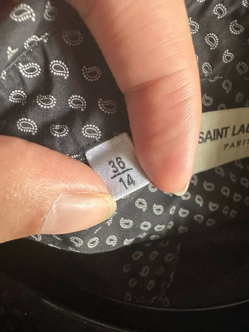 Saint Laurent SS13 Small Polka Dot Shirt