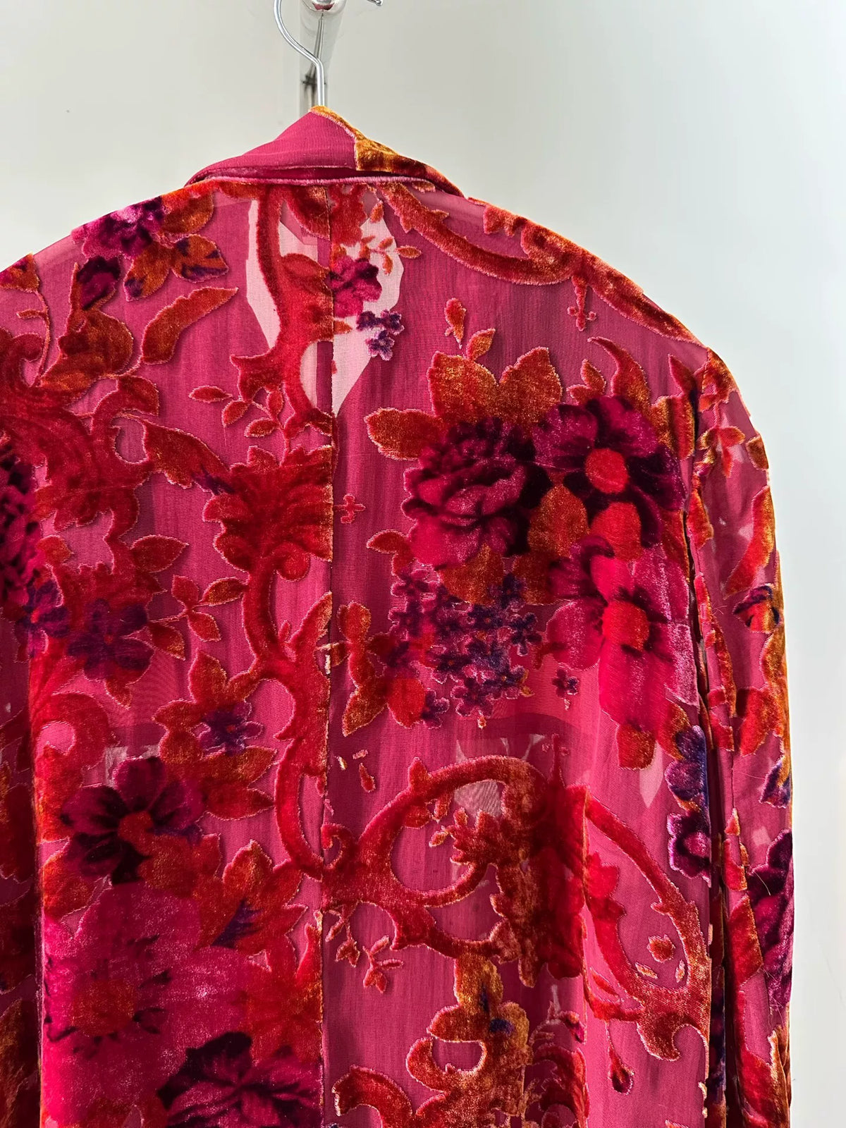 Comme Des Garcons Rei Kawakubo 1999 Robe line velvet shirt
