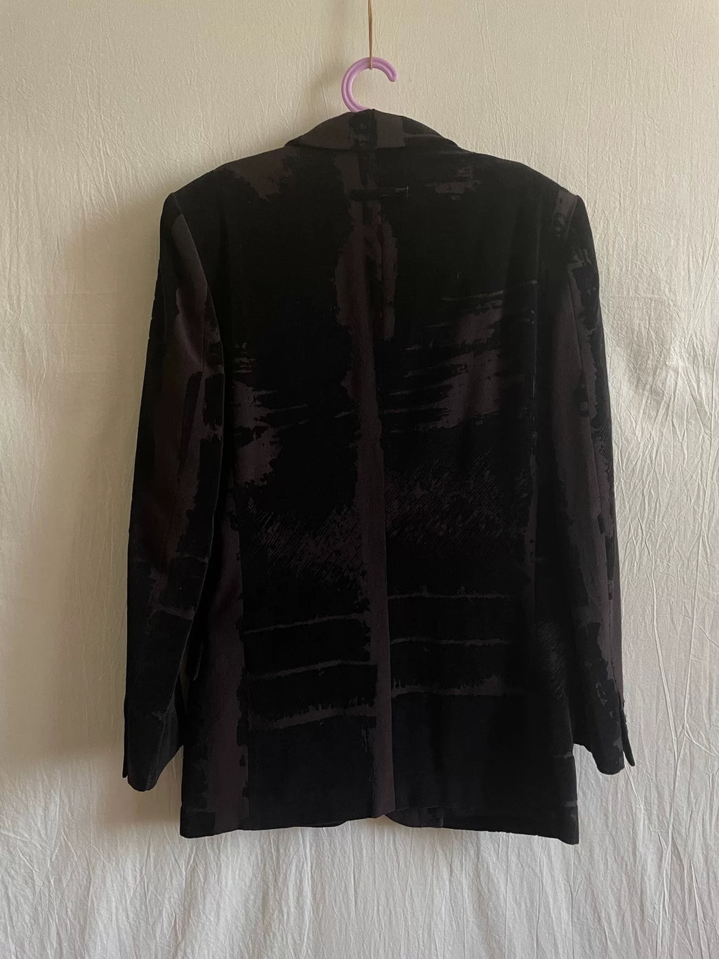 Jean Paul Gaultier Mottled Fleece Blazer