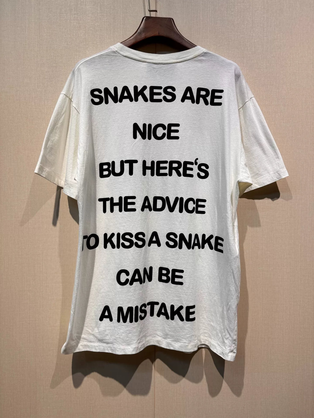 Gucci White Sequined Cat Eye Print Knit Crew Neck Short Sleeve T-Shirt
