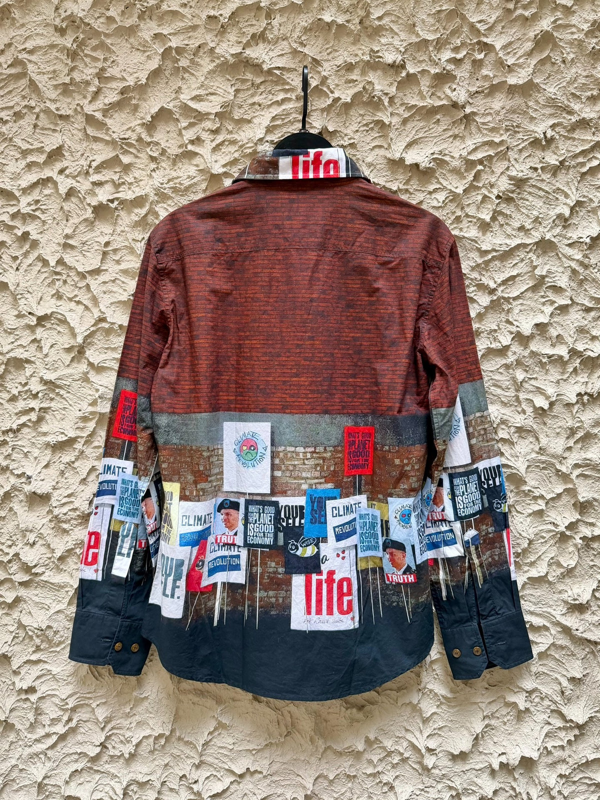 Vivienne Westwood street scene print shirt