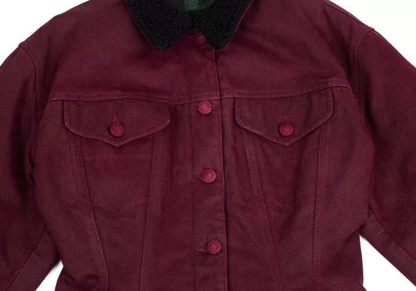 Jean Paul Gaultier Burgundy Padded Jacket