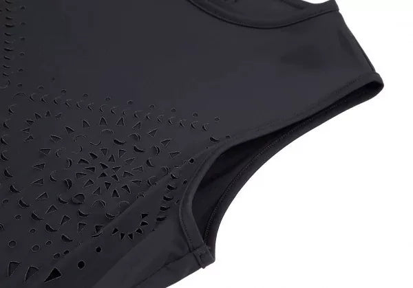 Jean Paul Gaultier Vintage Black Cut-Out Pattern Dress