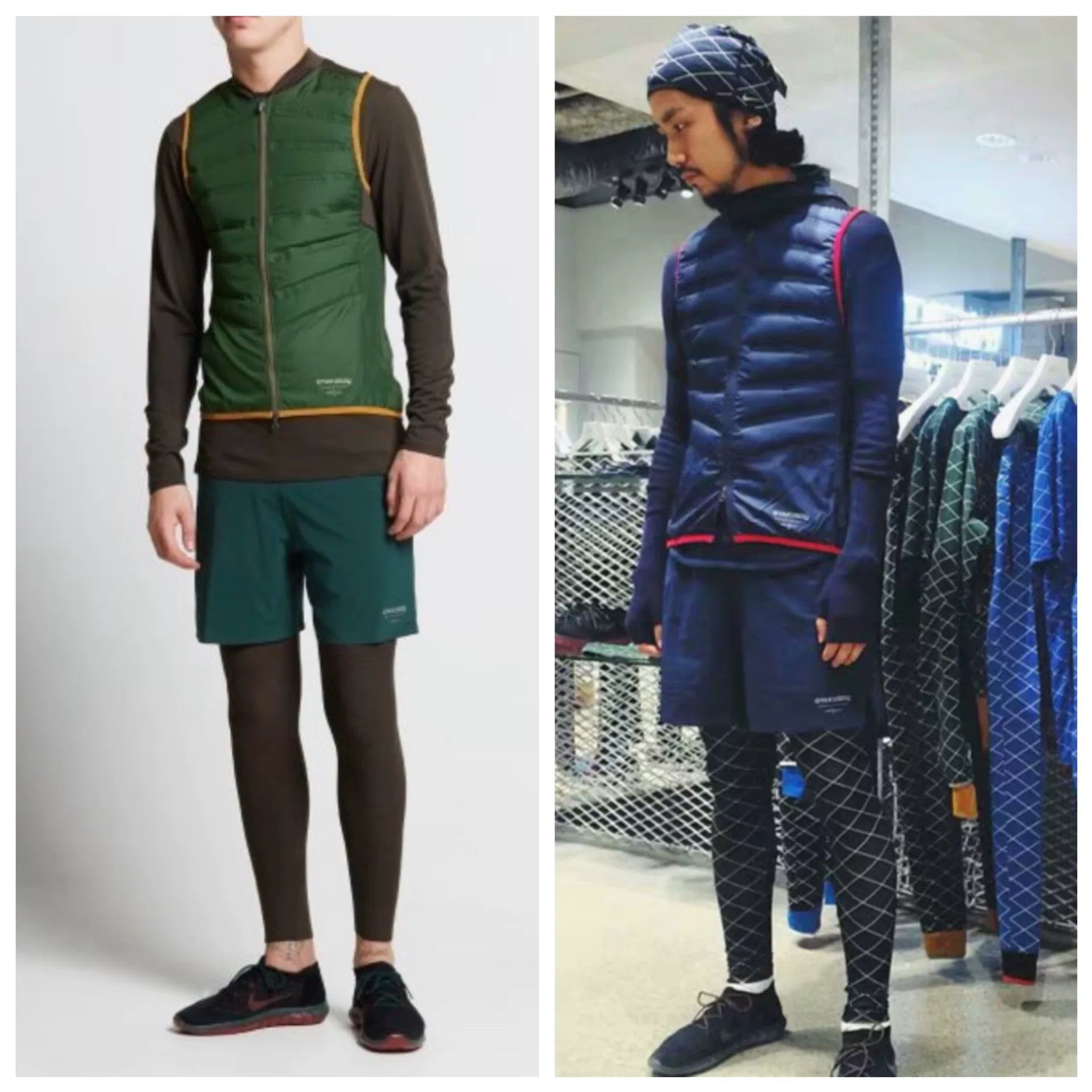 Gyakusou Nike Lab Gray Down Aeroloft Vest