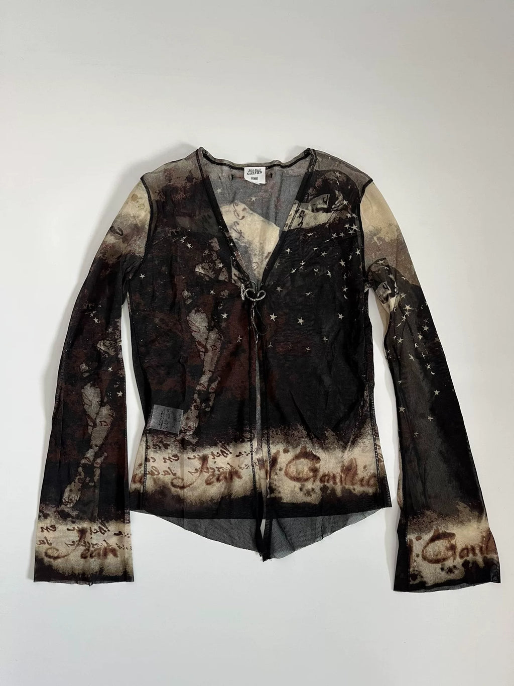 Jean Paul Gaultier Starry Sky Portrait Set Dress Top